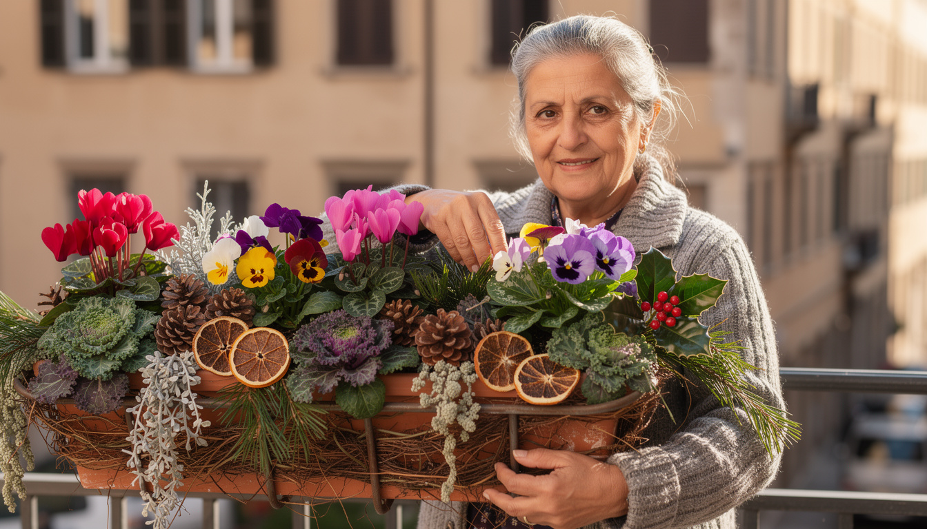 Ein Omas-Trick für spektakuläre Winter-Blumenkästen.