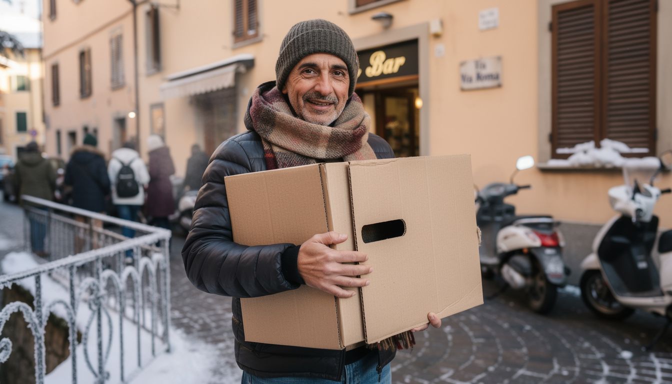 Warum ein einfacher Karton der beste Kälteschutz sein kann.