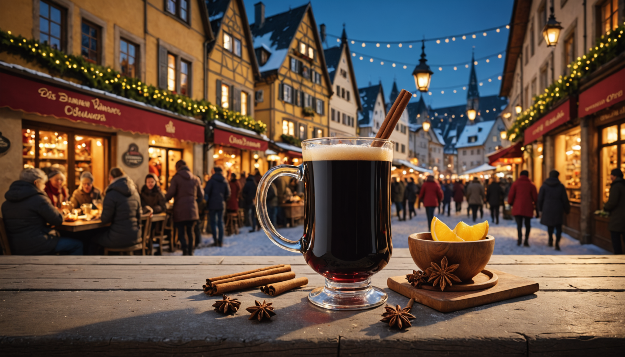 Das Detail, das Sie im Glühwein vergessen und das den ganzen Geschmack verändert.