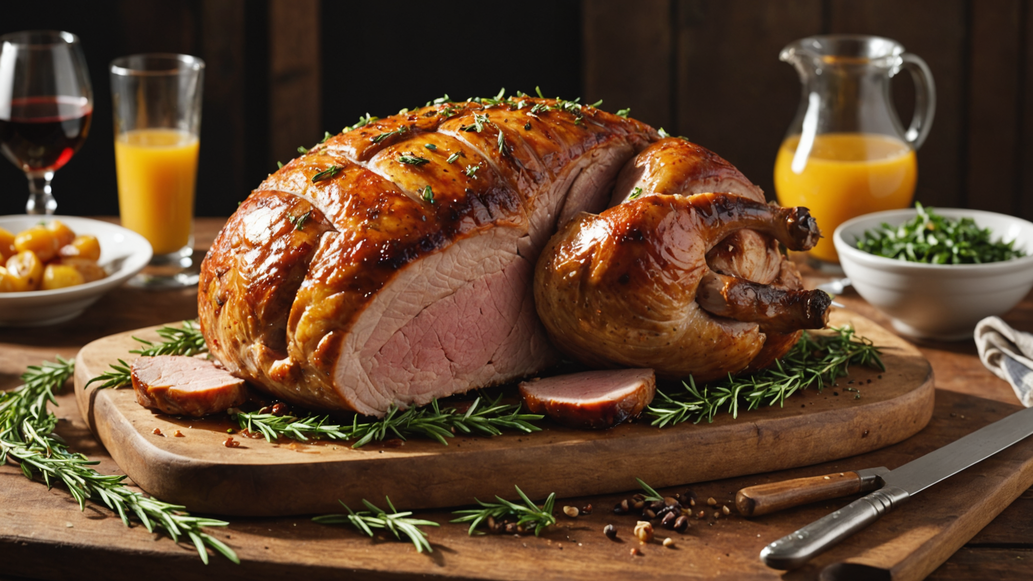 Das Geheimnis für einen saftigen und zugleich knusprigen Schweinebraten.