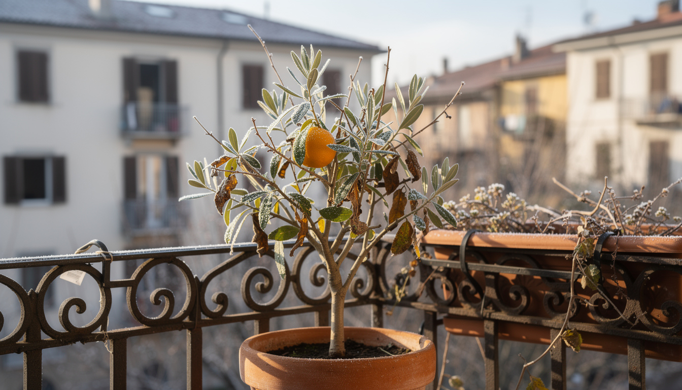 Das Risiko, das Sie eingehen, wenn Sie diese Pflanze im Dezember auf dem Balkon lassen.
