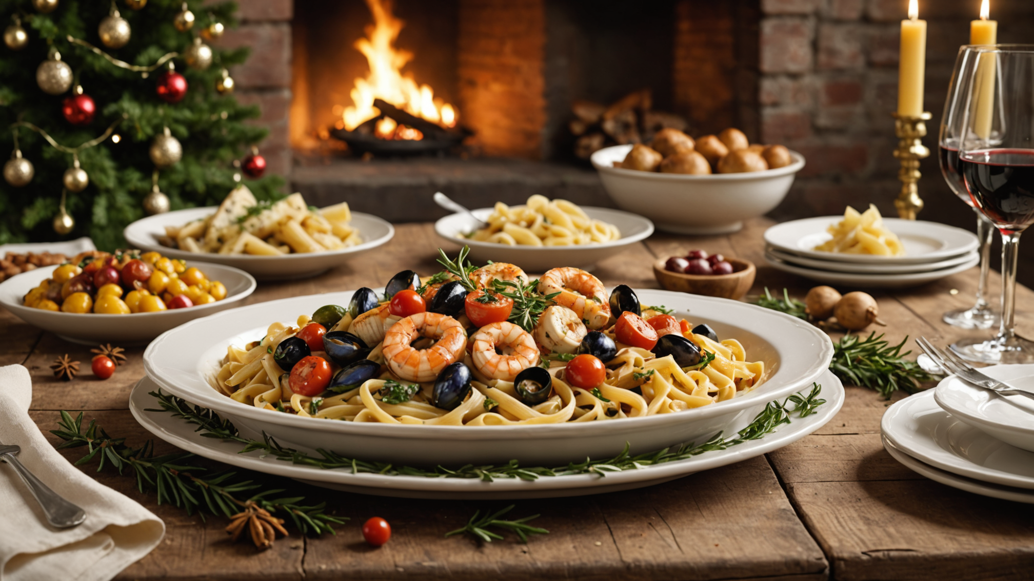 Das Weihnachtsgericht, das Sie auf Reisen schickt und weniger als 10 Euro pro Person kostet.