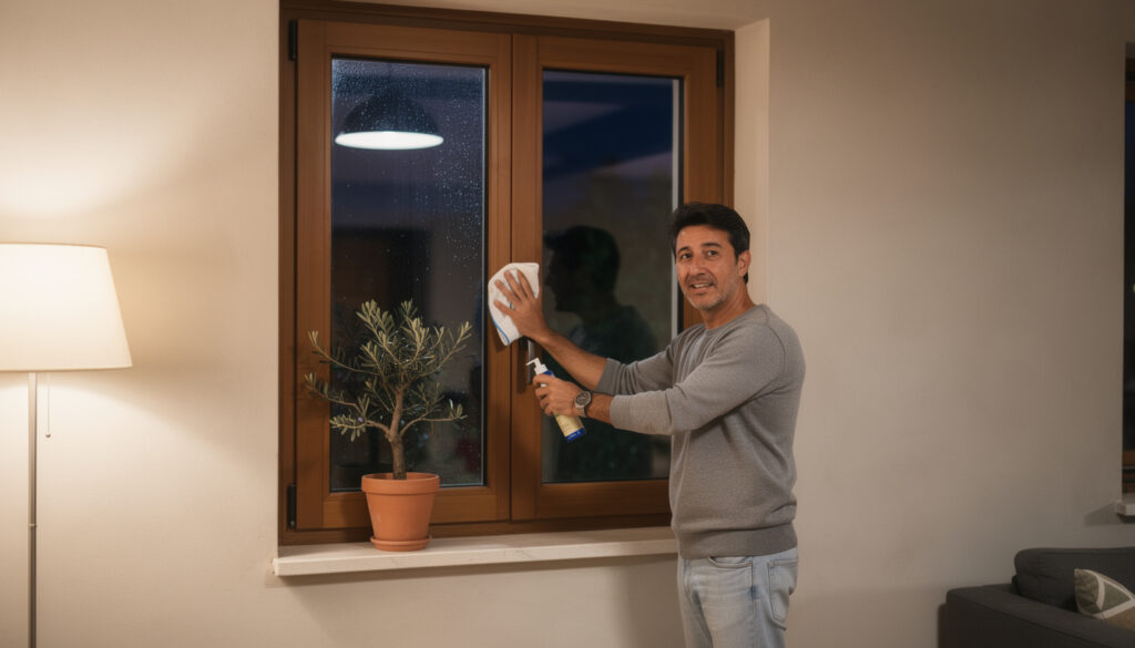 entdecken sie den einfachen trick, mit dem ihre fenster nachts nicht mehr beschlagen und sie klare sicht behalten.