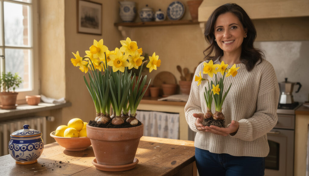 entdecken sie den einfachen trick, wie sie narzissen schon anfang januar zum blühen bringen und ihren garten frühzeitig mit farbe erfüllen.