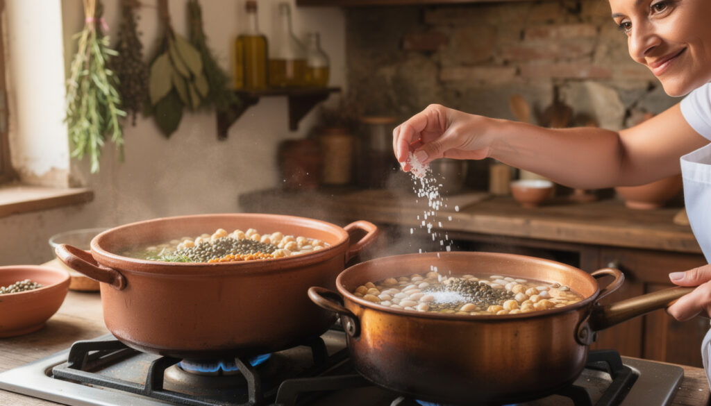 erfahren sie, wann der beste zeitpunkt ist, salz zu hülsenfrüchten hinzuzufügen, um sie perfekt garen zu lassen und den geschmack optimal zu bewahren.