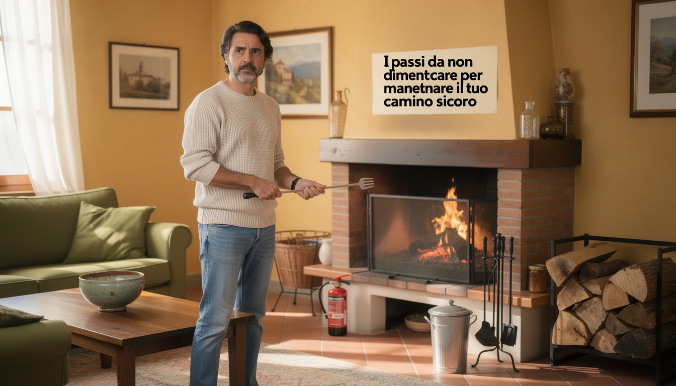 Die Geste, die Sie nicht vergessen dürfen, damit Ihr Kamin sicher ist.