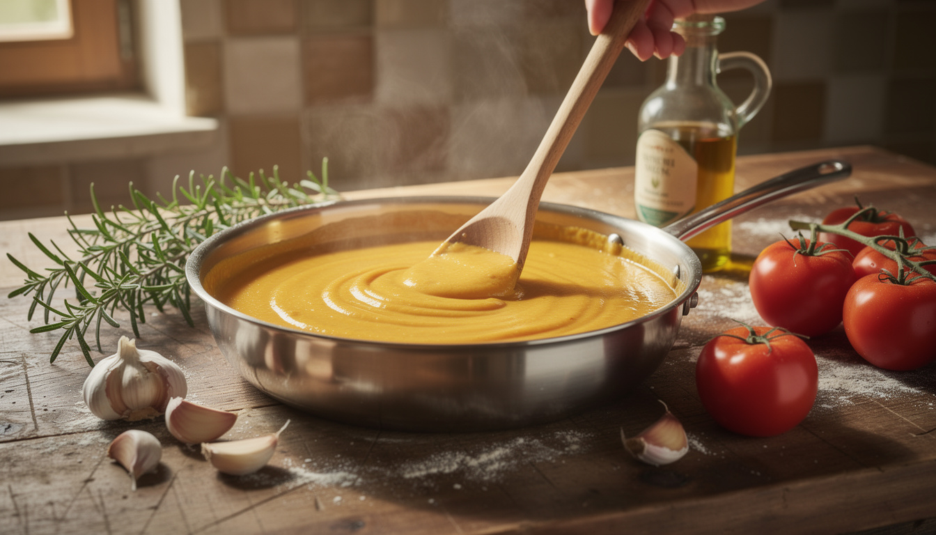 Die Profi-Kochtechnik für eine cremige Bratensauce ohne Klumpen.