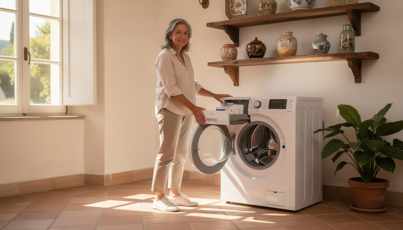 Die kleine Geste, die die Lebensdauer Ihrer Waschmaschine verlängert.