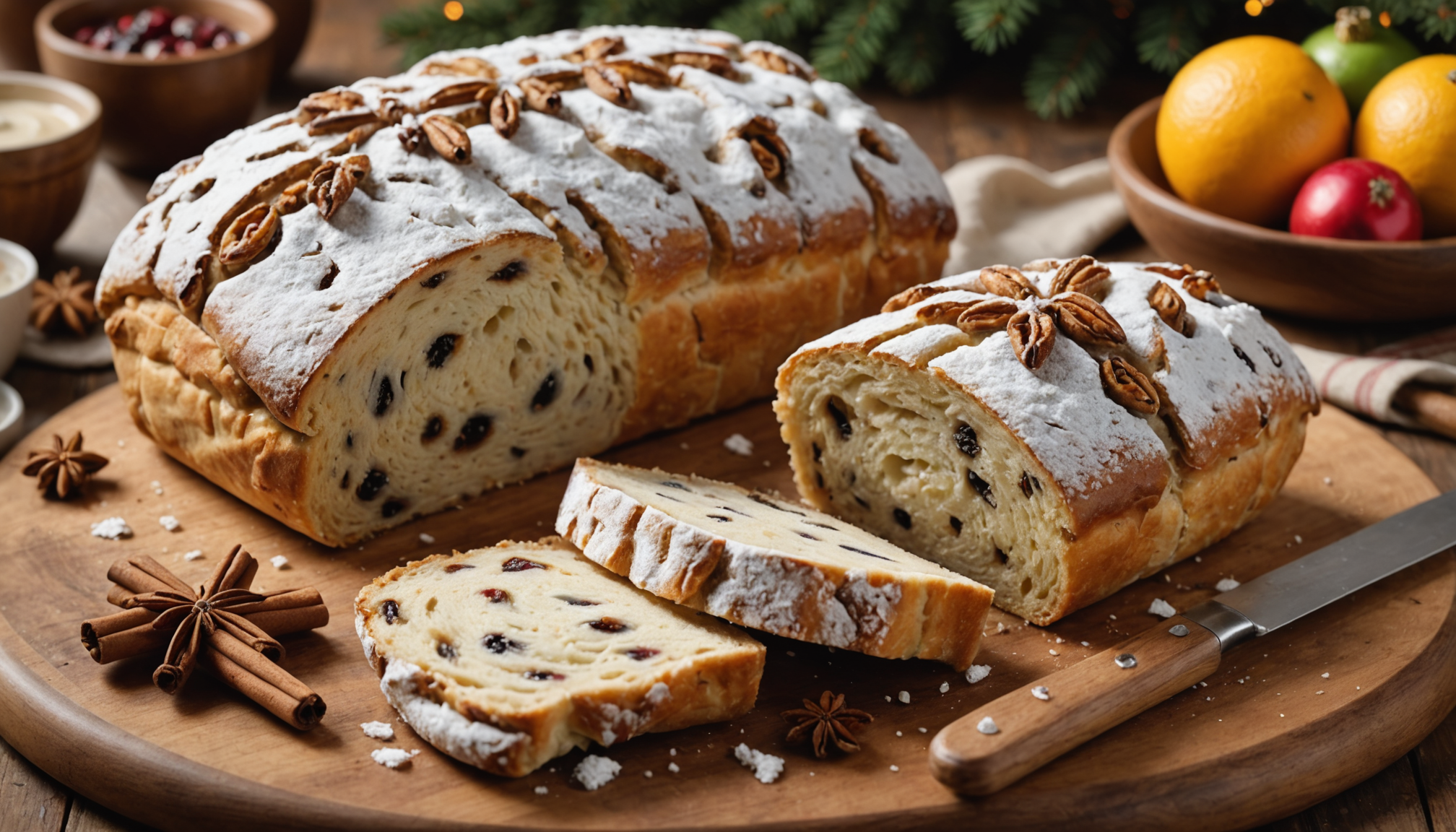 Die unerwartete Zutat, die Ihre Weihnachtsstollen leichter und bekömmlicher macht.