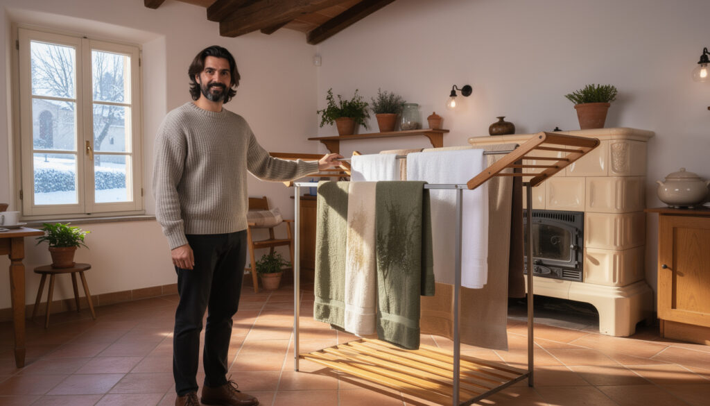 entdecken sie den besten platz, um ihre nassen handtücher im winter aufzubewahren und verhindern sie unangenehme gerüche und schimmelbildung in ihrem zuhause.