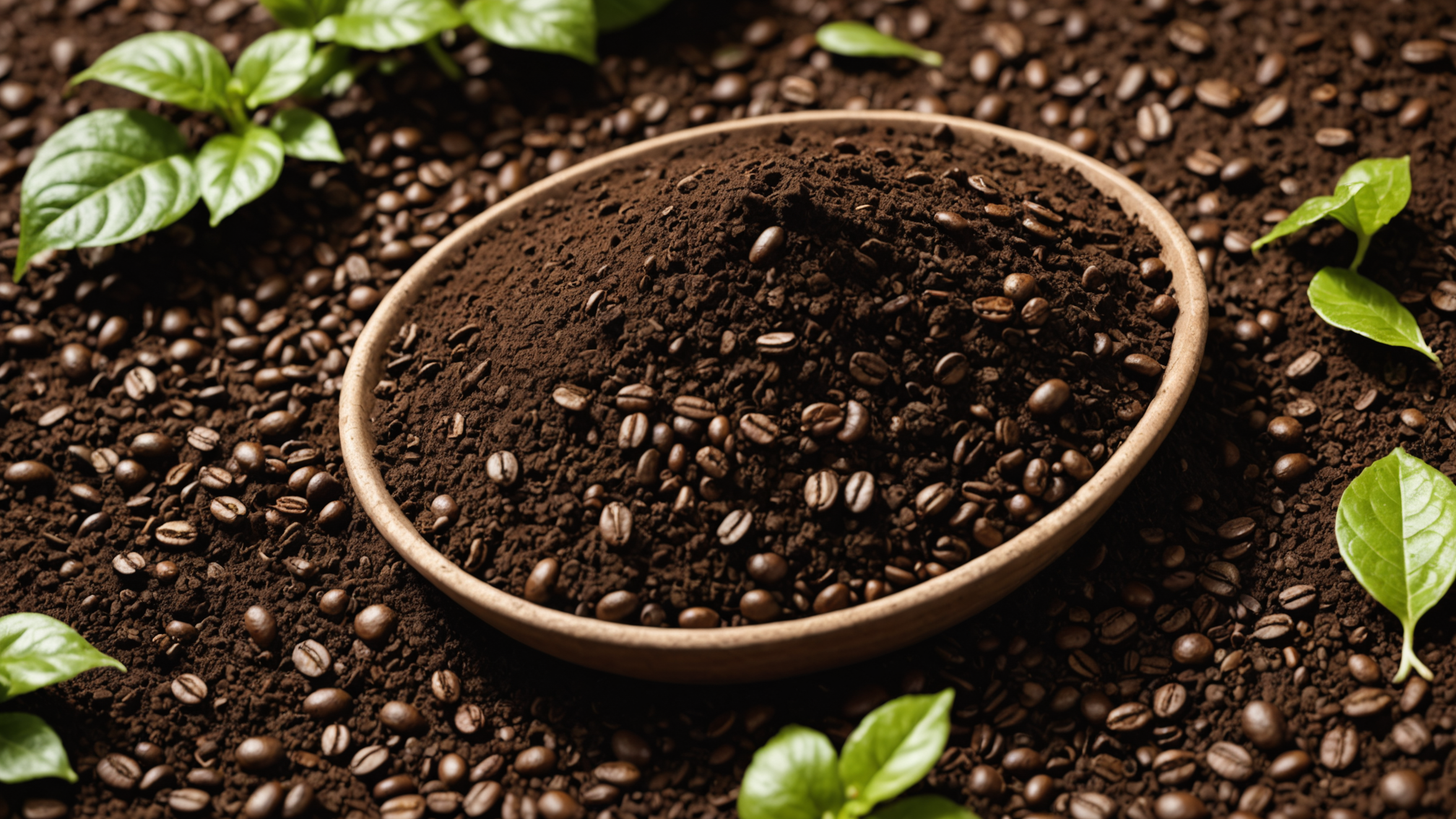 Entdecken Sie die unglaublichen Vorteile von Kaffeesatz für Ihre Erde.