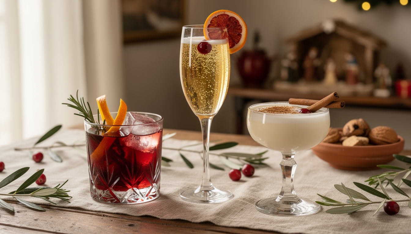 Hier sind 3 beeindruckende Weihnachtscocktail-Rezepte mit nur 3 Zutaten.