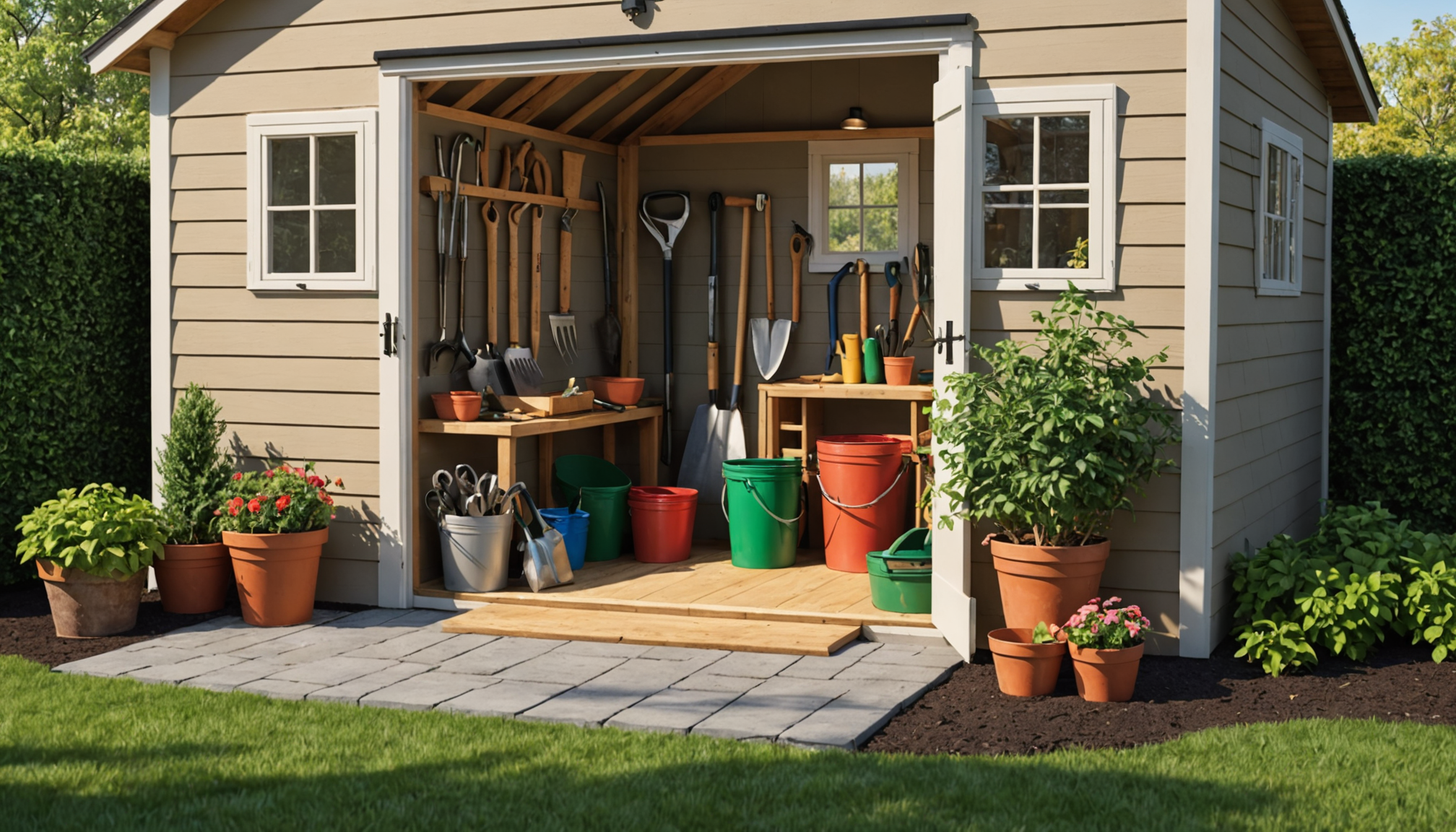 So schützen Sie Ihre Gartengeräte mit einem einfachen Trick vor der Kälte.