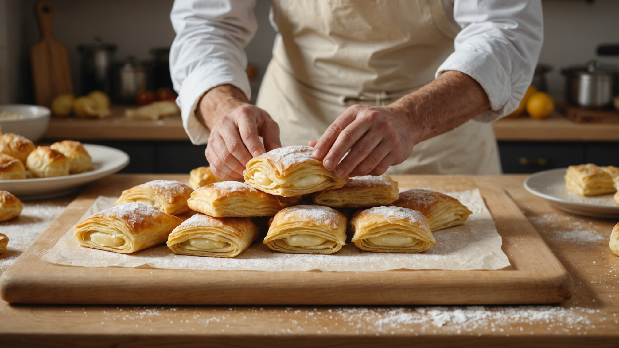 So stellen Sie Blätterteig in nur 10 Minuten selbst her.