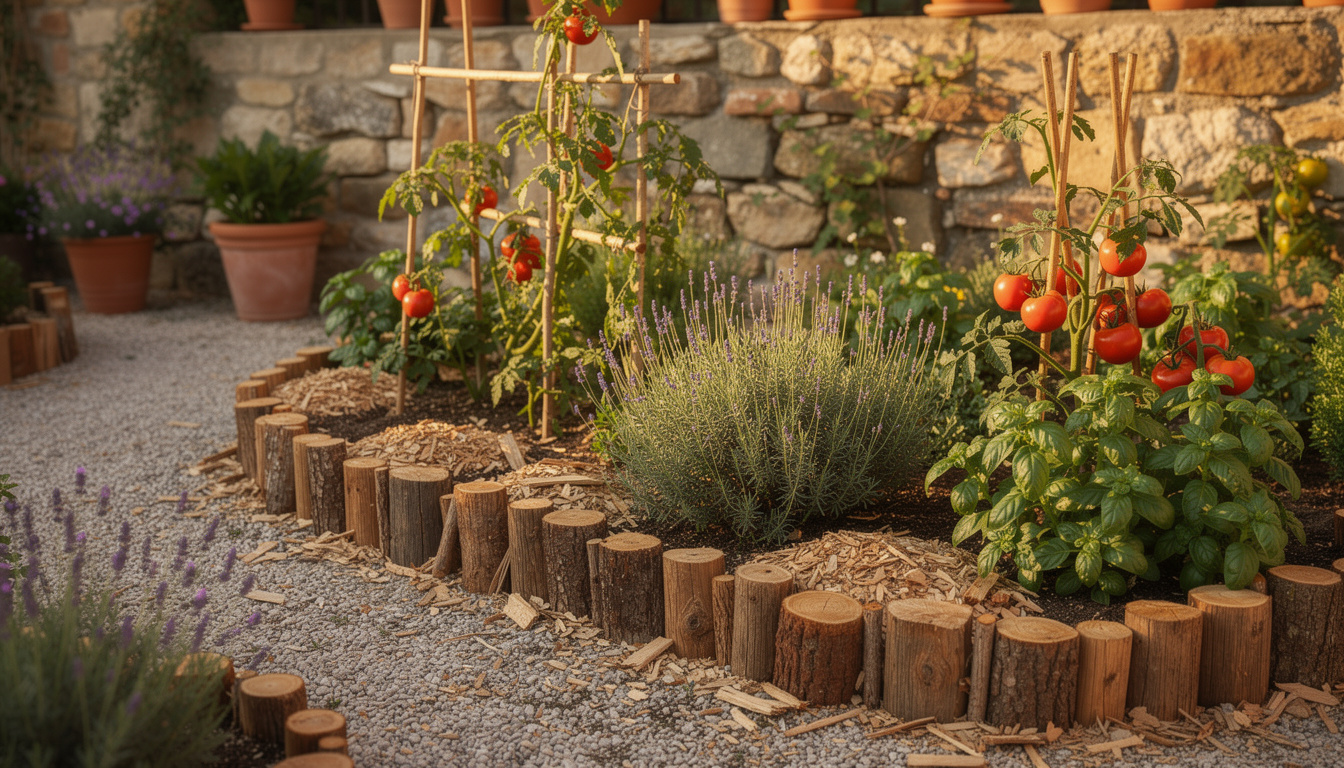 So verwerten Sie Ihre Brennholzreste für den Garten.