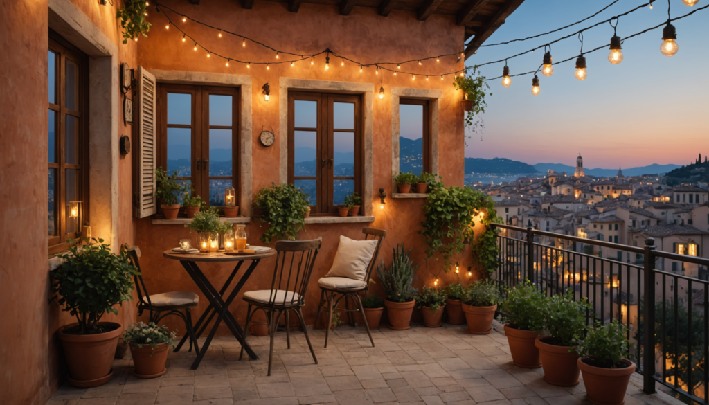 entdecken sie den profi-tipp, der ihre lichterketten-deko auf dem balkon schützt und verschönert. perfekt für eine stimmungsvolle beleuchtung bei jedem wetter.