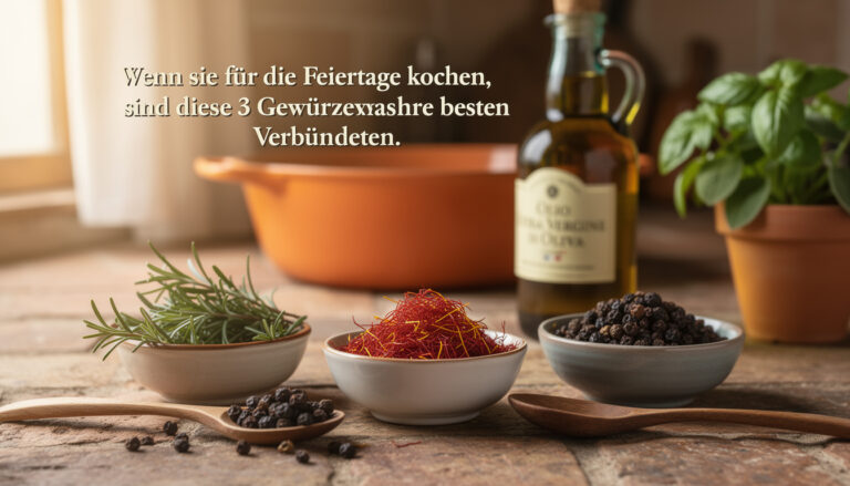 entdecken sie die drei besten gewürze, die ihre kochkünste während der feiertage perfektionieren und jedes gericht besonders machen.