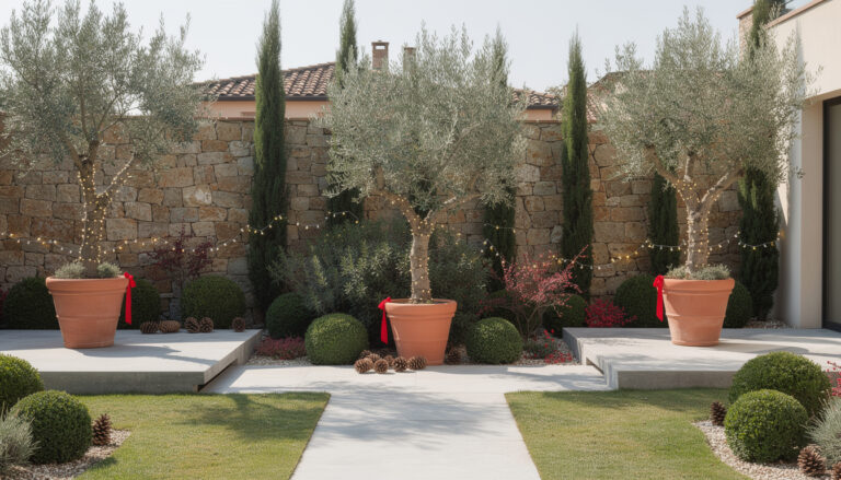 entdecken sie den trick der landschaftsgärtner für einen minimalistischen, aber eleganten weihnachtsgarten, der perfekte festtagsflair mit schlichter schönheit vereint.