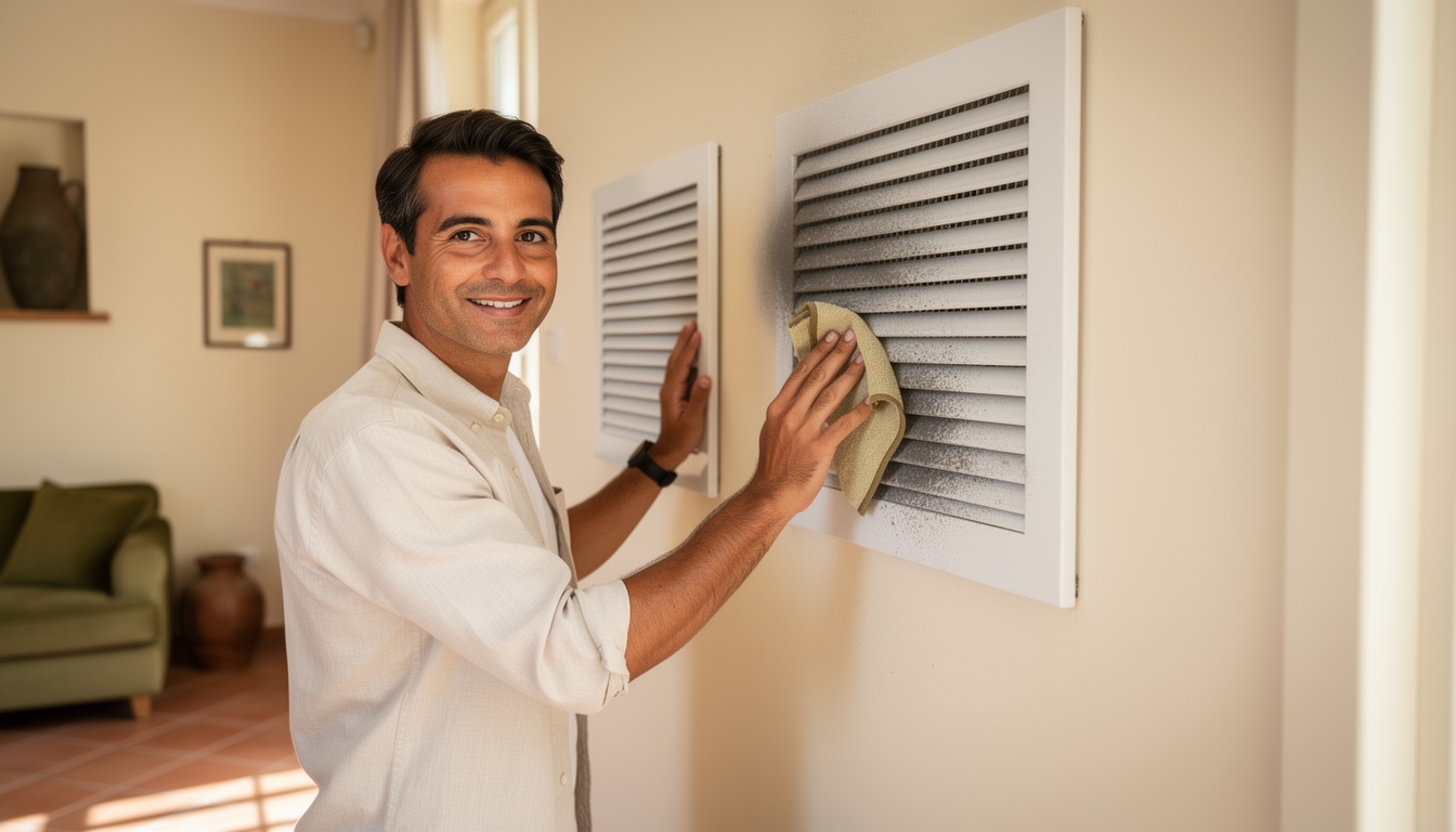 Dies ist der beste Zeitpunkt, um Ihr Lüftungsgitter zu reinigen.