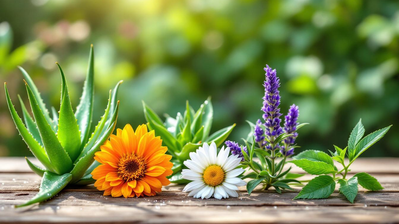 Ein Hautarzt verrät, welche 5 Heilpflanzen bei Hautproblemen wirklich helfen