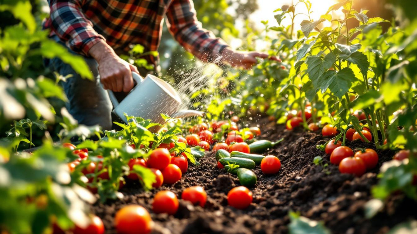 Ich befolgte diese Gießregeln 2 Monate lang, mein Gemüsegarten ist jetzt unglaublich