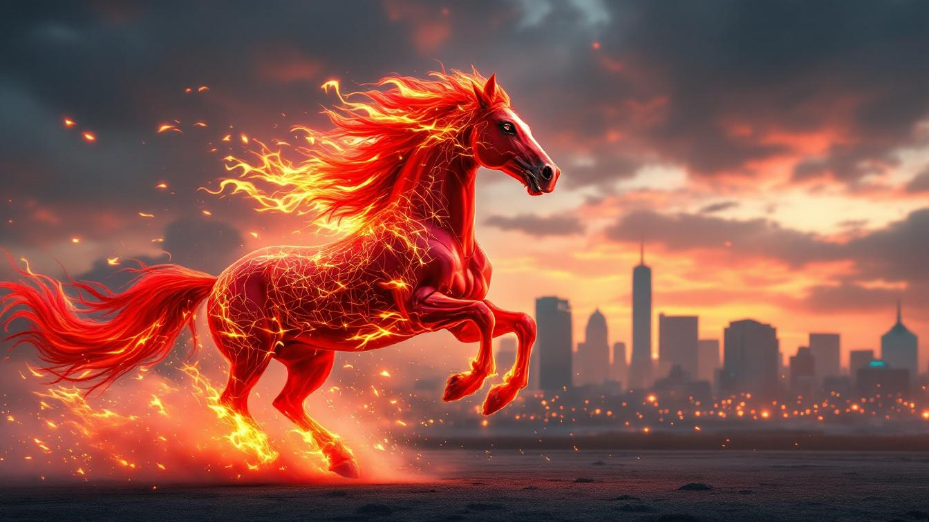 Ich folgte diesem chinesischen Horoskop 7 Tage lang, die Energie des roten Feuerpferds hat mein Leben verändert