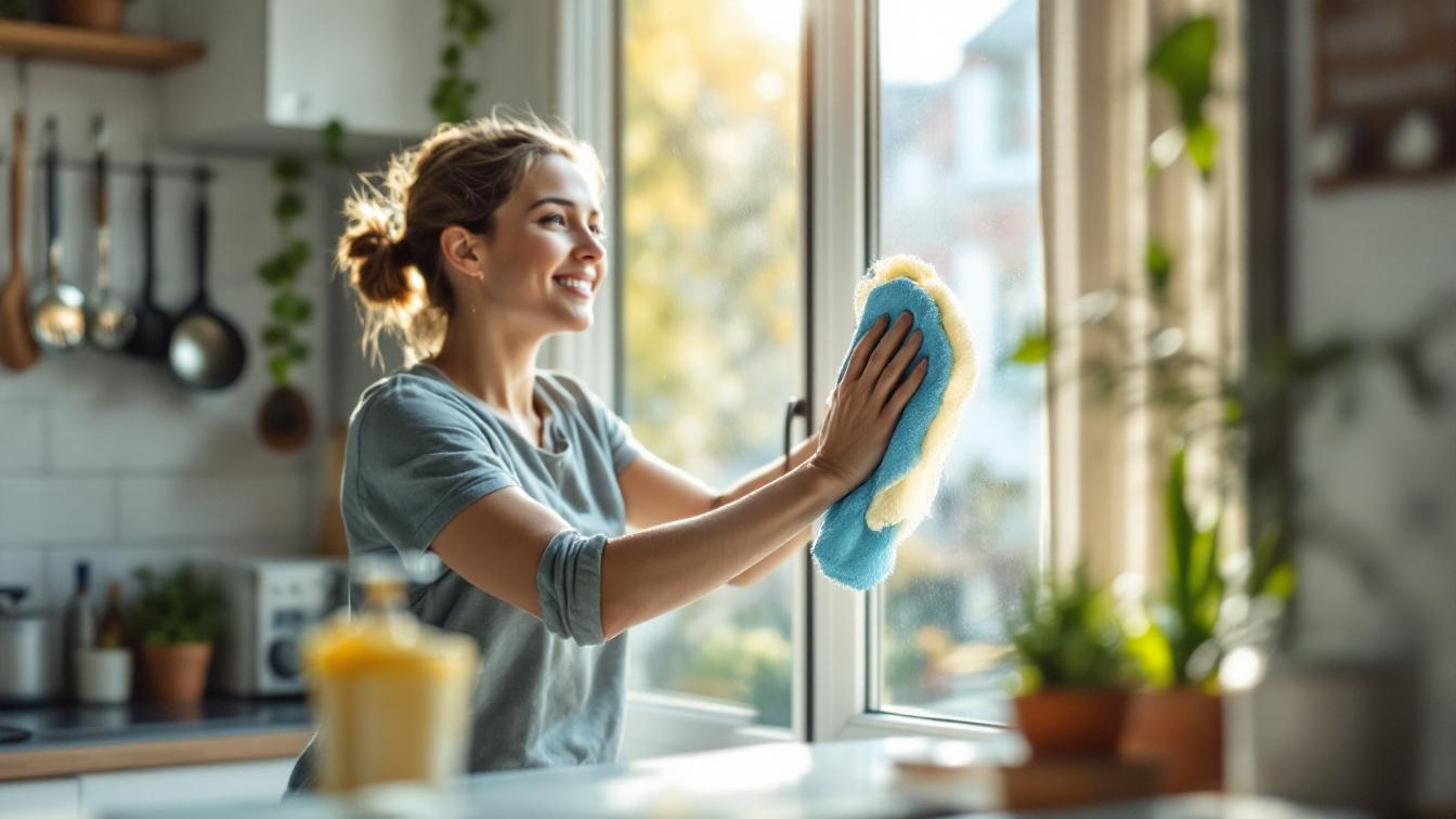 Ich probierte diesen Küchentrick aus, meine Fenster wurden streifenfrei ohne Reiniger