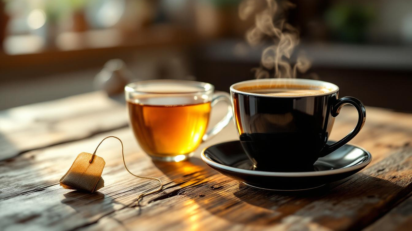 Ich verglich 30 Tage lang Kaffee und Tee, das Ergebnis hat mich überrascht