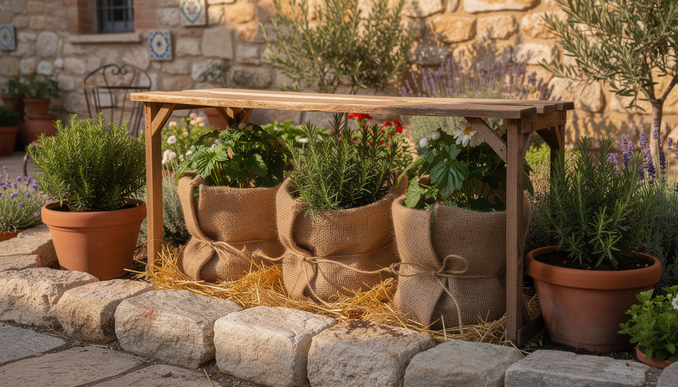 So schützen Sie Ihre Stauden ohne Plastikplane.
