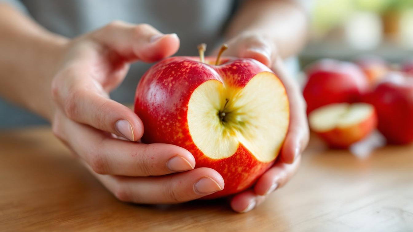 Warum du nach dem Apfelessen plötzlich Juckreiz bekommst