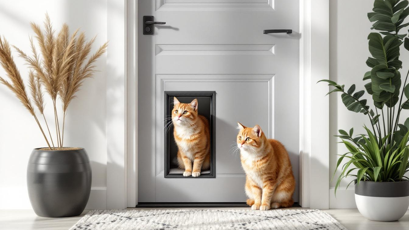 Weder Größe noch Preis, diese Kriterien bei Katzentüren ändern alles
