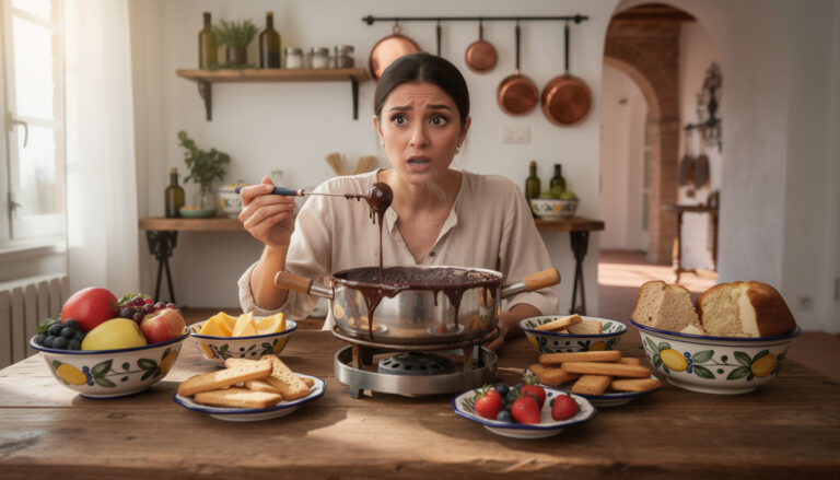 entdecken sie den entscheidenden fehler beim schokoladenfondue, den sie unbedingt vermeiden sollten, um das perfekte dessert zu genießen.